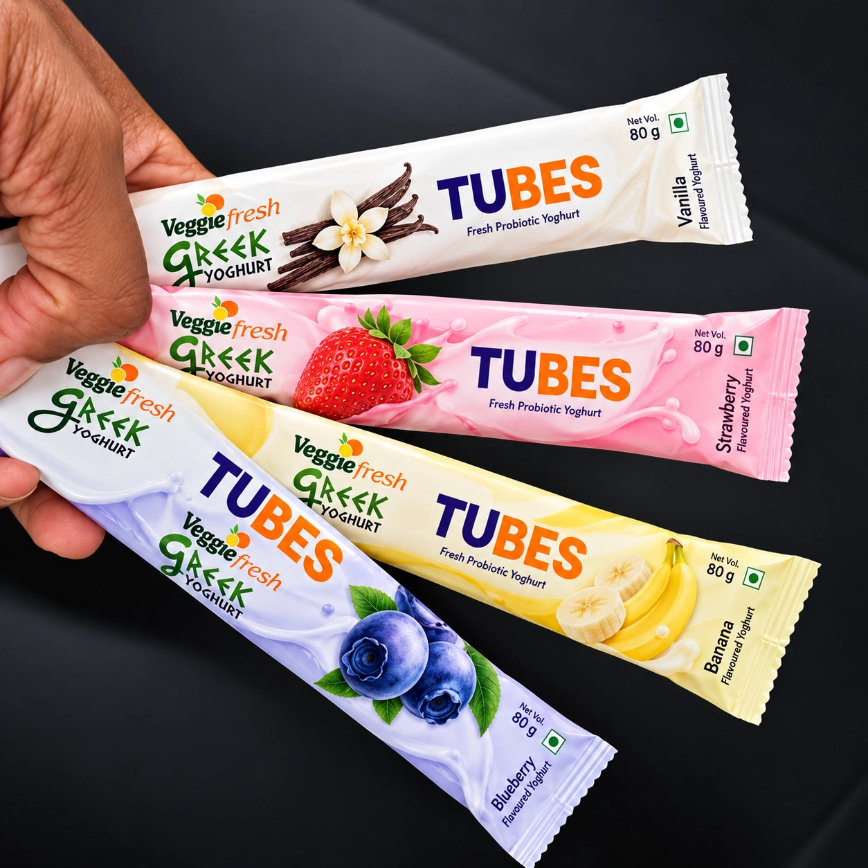 Veggiefresh Yoghurt Tubes
